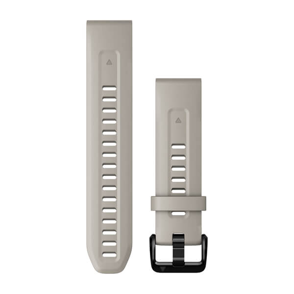 QuickFit 20 Watch Bands Light Sand Silicone