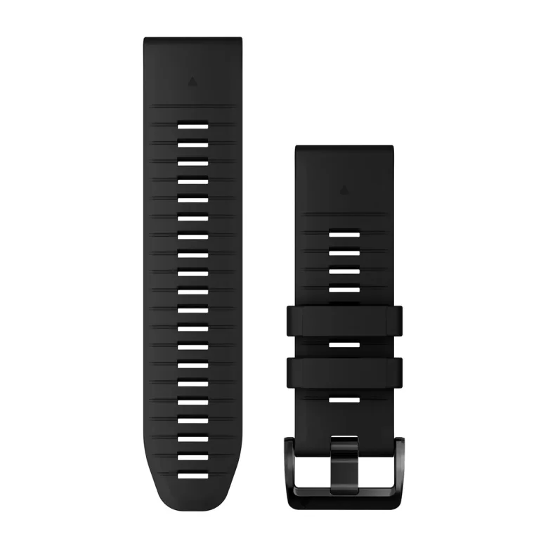 QuickFit 26 Watch Bands Graphite Silicone