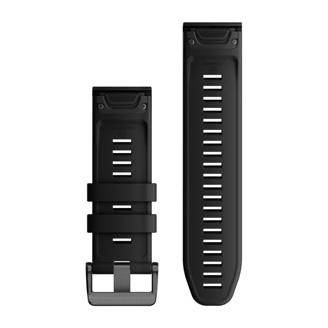 QuickFit 26 Watch Bands Graphite Silicone — фото 2