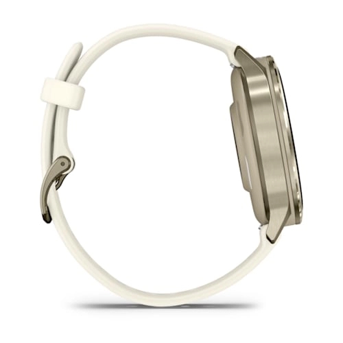 Venu 4 - 41 mm Lunar Gold with Bone Silicone Band — фото 4