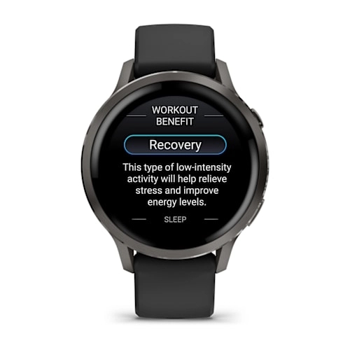 Venu 4 - 41 mm Slate with Black Silicone Band — фото 5