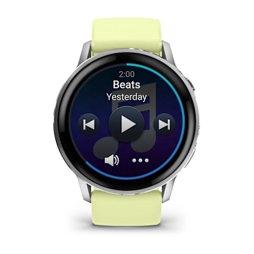 Venu 4 - 45 mm Silver with Citron Silicone band — фото 3