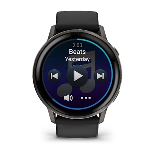 Venu 4 - 45 mm Slate with Black Silicone Band — фото 3