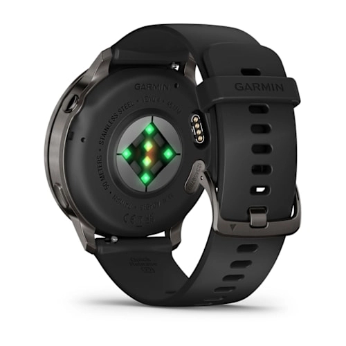 Venu 4 - 45 mm Slate with Black Silicone Band — фото 5