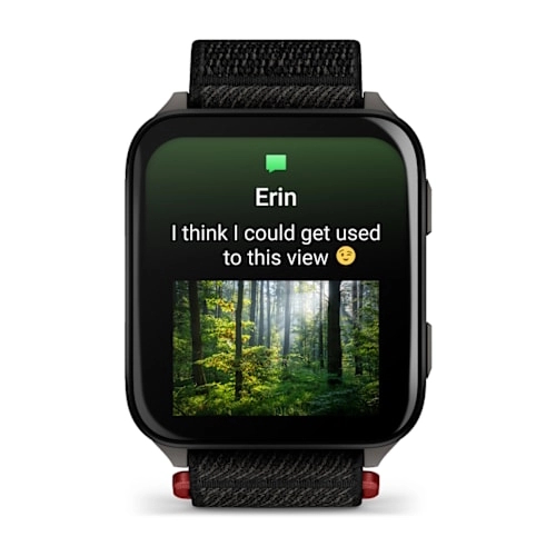 Venu X1 Black with Slate Titanium Caseback and Black ComfortFit Nylon Band — фото 3