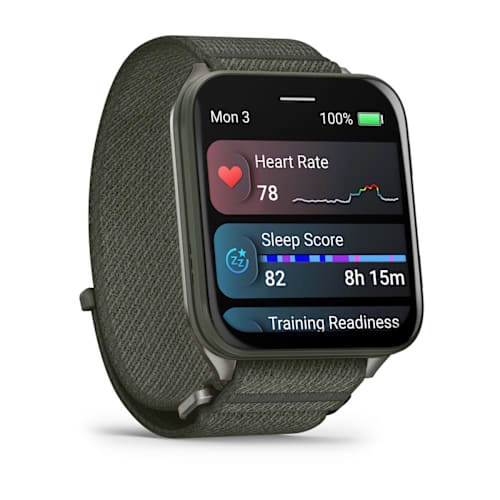 Venu X1 Moss with Titanium Caseback and Moss ComfortFit Nylon Band — фото 2