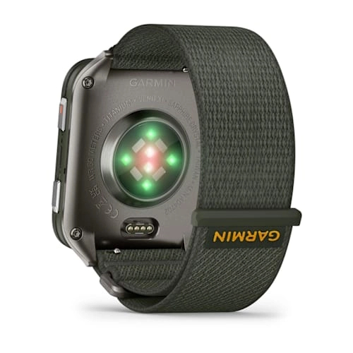 Venu X1 Moss with Titanium Caseback and Moss ComfortFit Nylon Band — фото 6