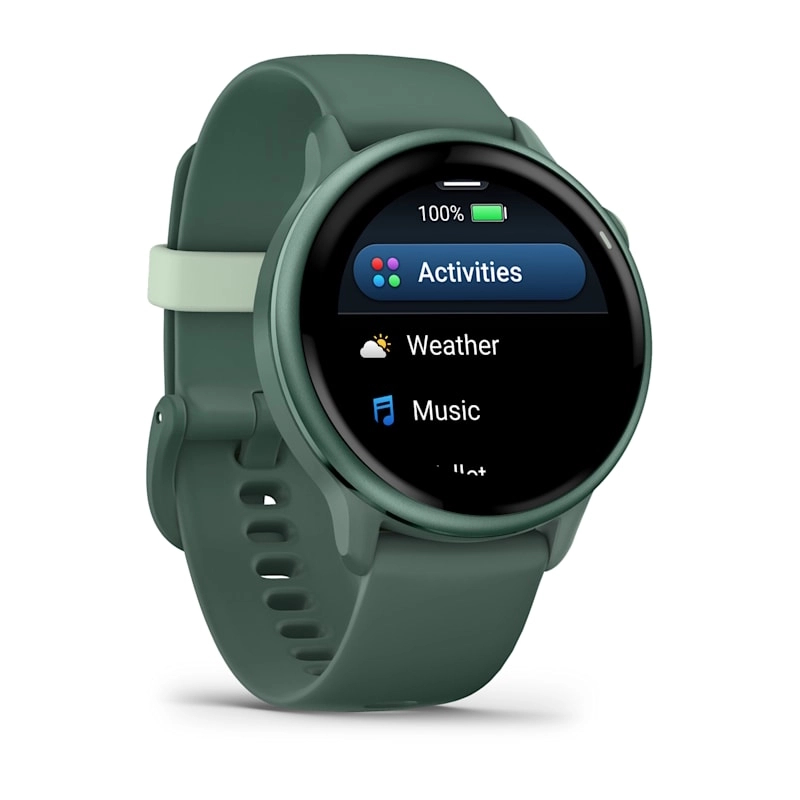 Vivoactive 6 Metallic Jasper Green with Jasper Green Band — фото 2