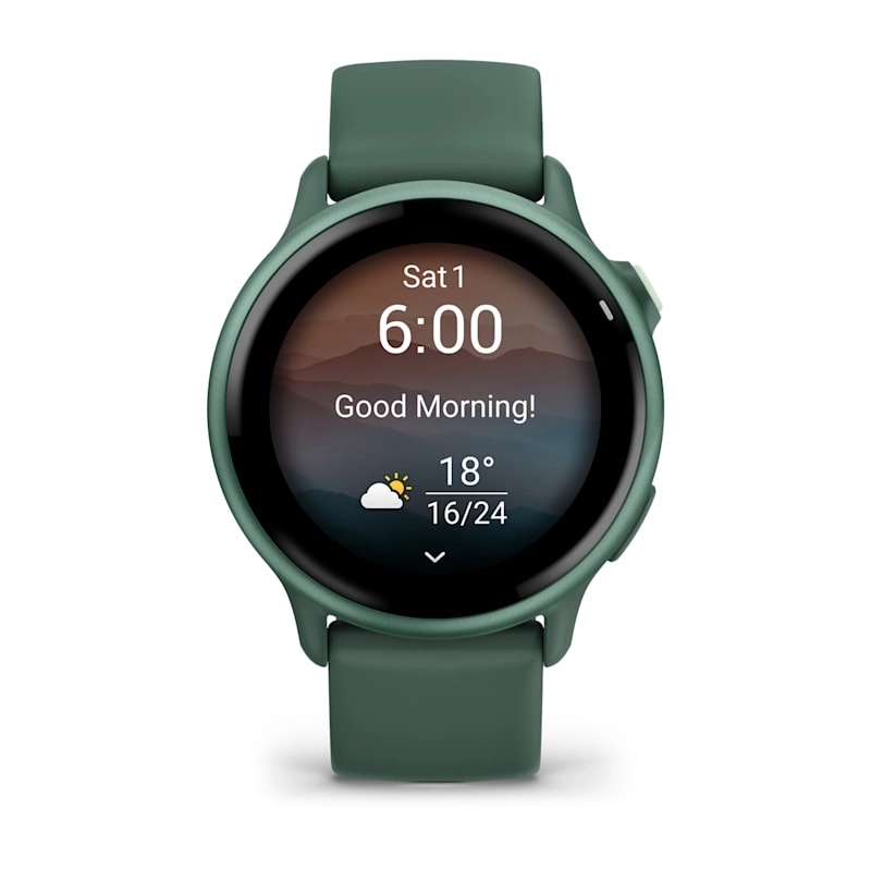 Vivoactive 6 Metallic Jasper Green with Jasper Green Band — фото 3