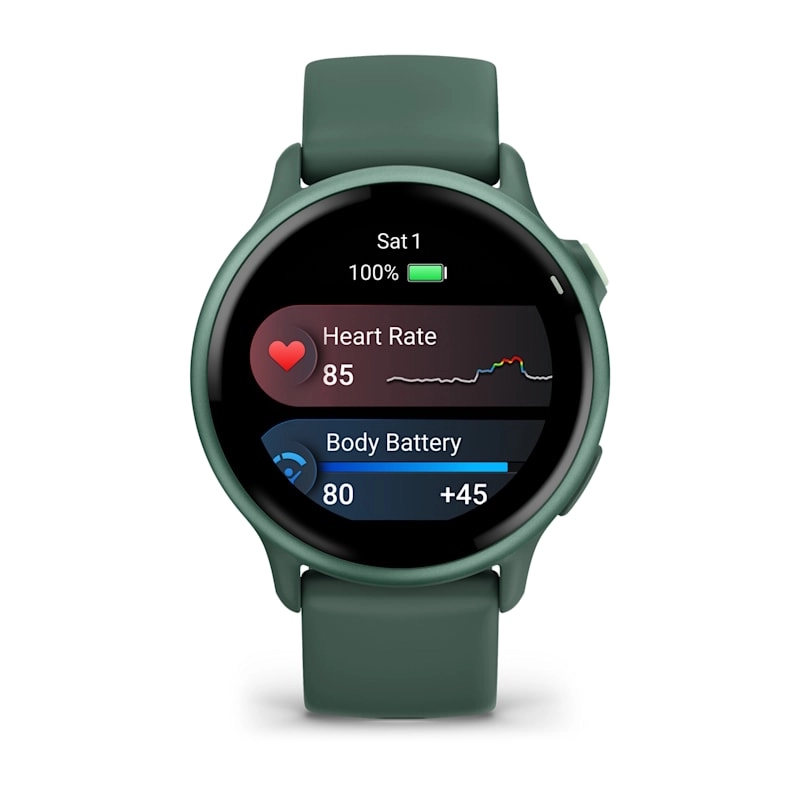 Vivoactive 6 Metallic Jasper Green with Jasper Green Band — фото 5