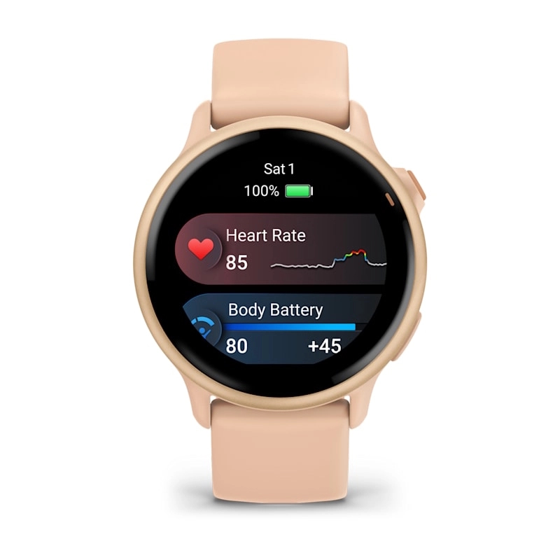 Vivoactive 6 Metallic Pink Dawn with Pink Dawn Band — фото 5