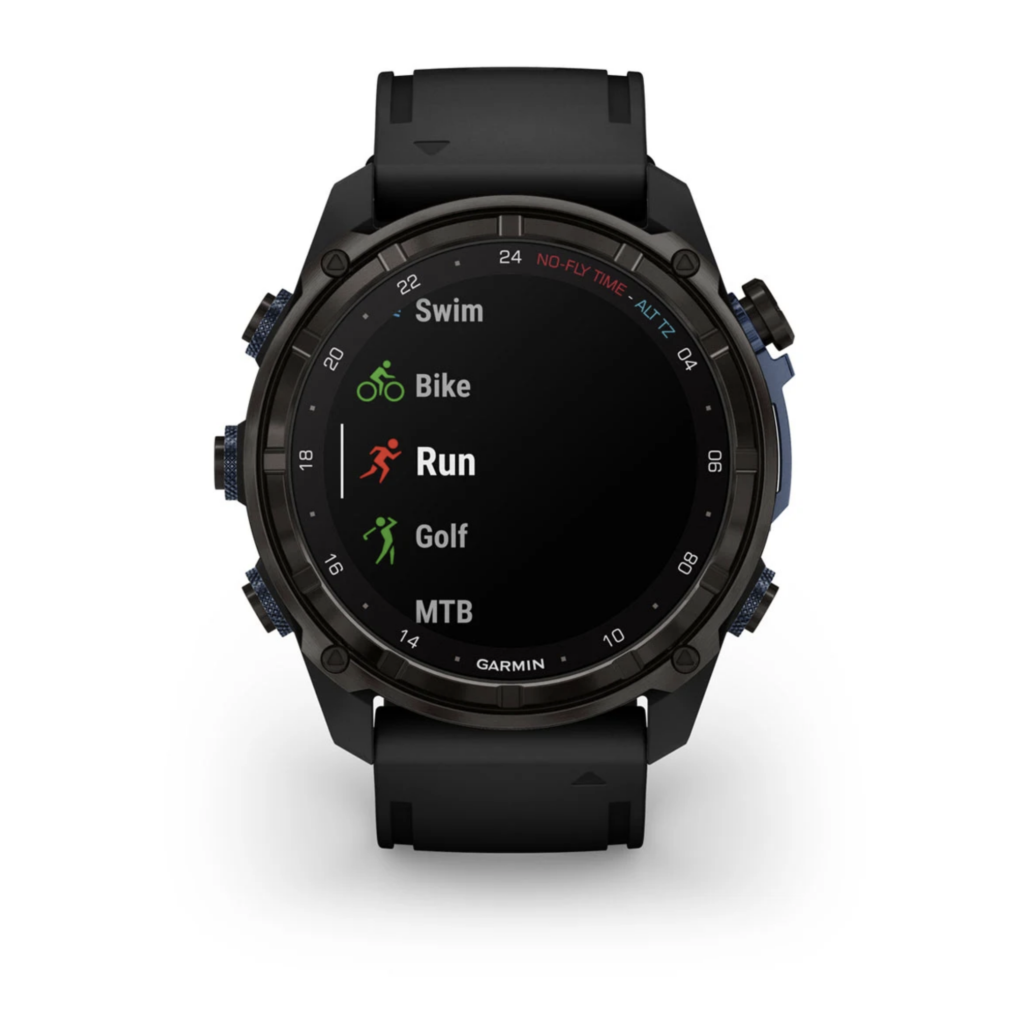 Descent Mk3i – 51 mm Carbon Gray DLC Titanium with Black Silicone Band — фото 5