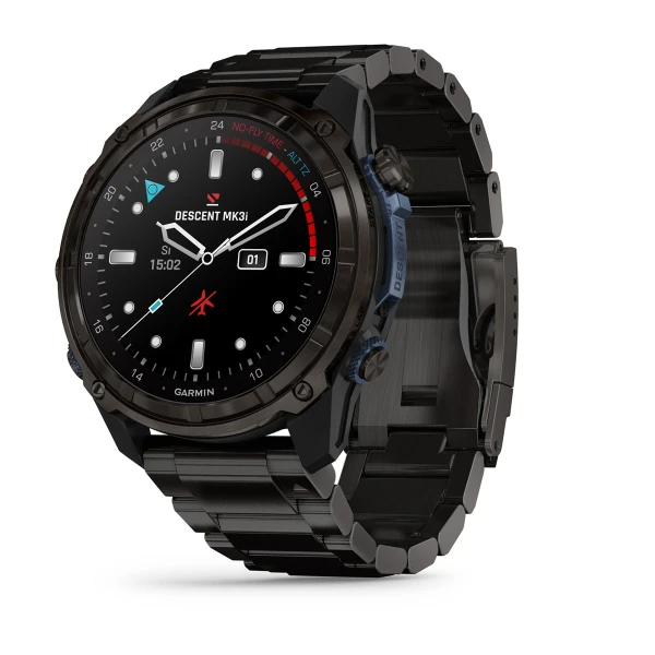 Descent Mk3i – 51 mm Carbon Gray DLC Titanium with DLC Titanium Band