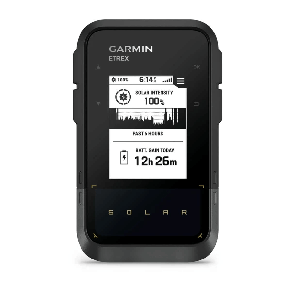eTrex Solar Solar Powered Hiking GPS Handheld