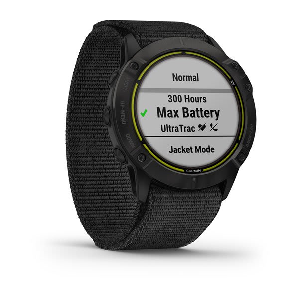 Enduro Carbon Gray DLC Titanium with Black UltraFit Nylon Strap — фото 3