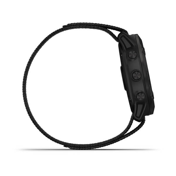 Enduro Carbon Gray DLC Titanium with Black UltraFit Nylon Strap — фото 5