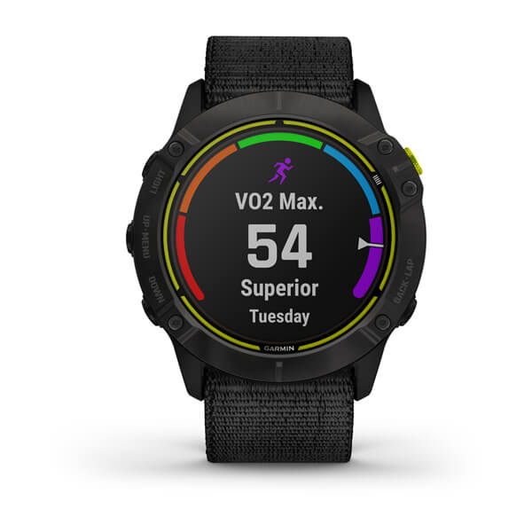 Enduro Carbon Gray DLC Titanium with Black UltraFit Nylon Strap — фото 6