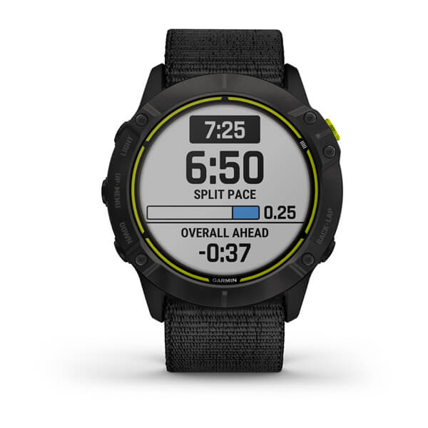 Enduro Carbon Gray DLC Titanium with Black UltraFit Nylon Strap — фото 8