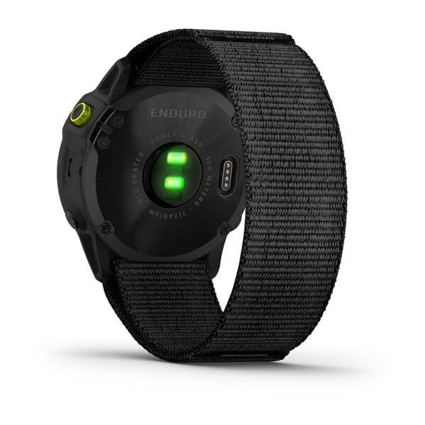 Enduro Carbon Gray DLC Titanium with Black UltraFit Nylon Strap — фото 9