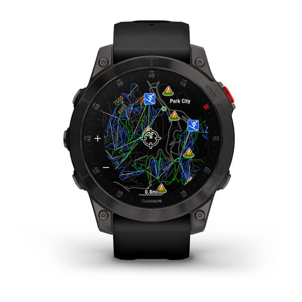 Epix (Gen 2) Sapphire - Black Titanium 47mm — фото 10