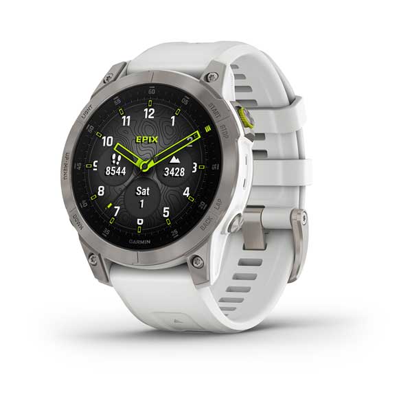 Epix (Gen 2) Sapphire - White Titanium 47mm