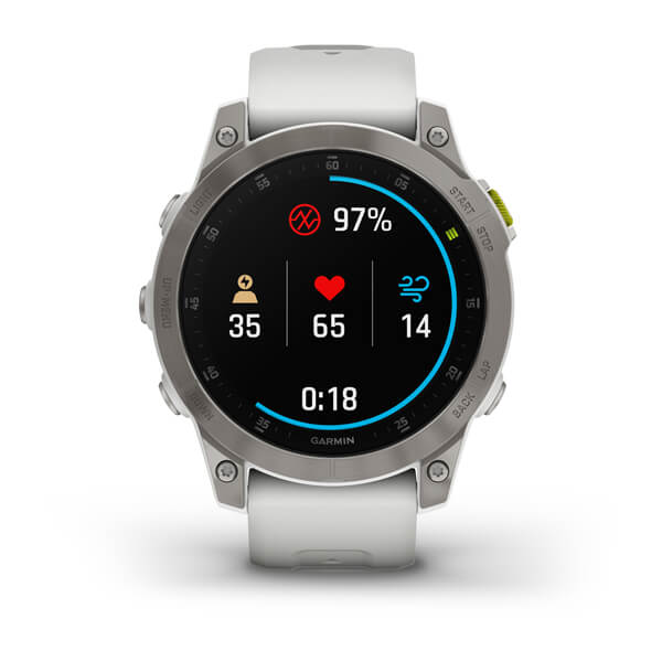 Epix (Gen 2) Sapphire - White Titanium 47mm — фото 4