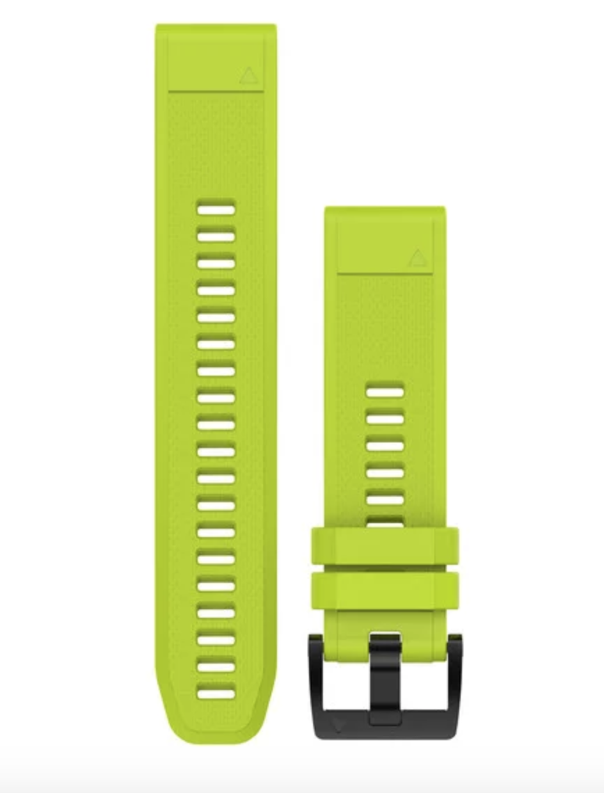 QuickFit band 22 mm Amp yellow silicone