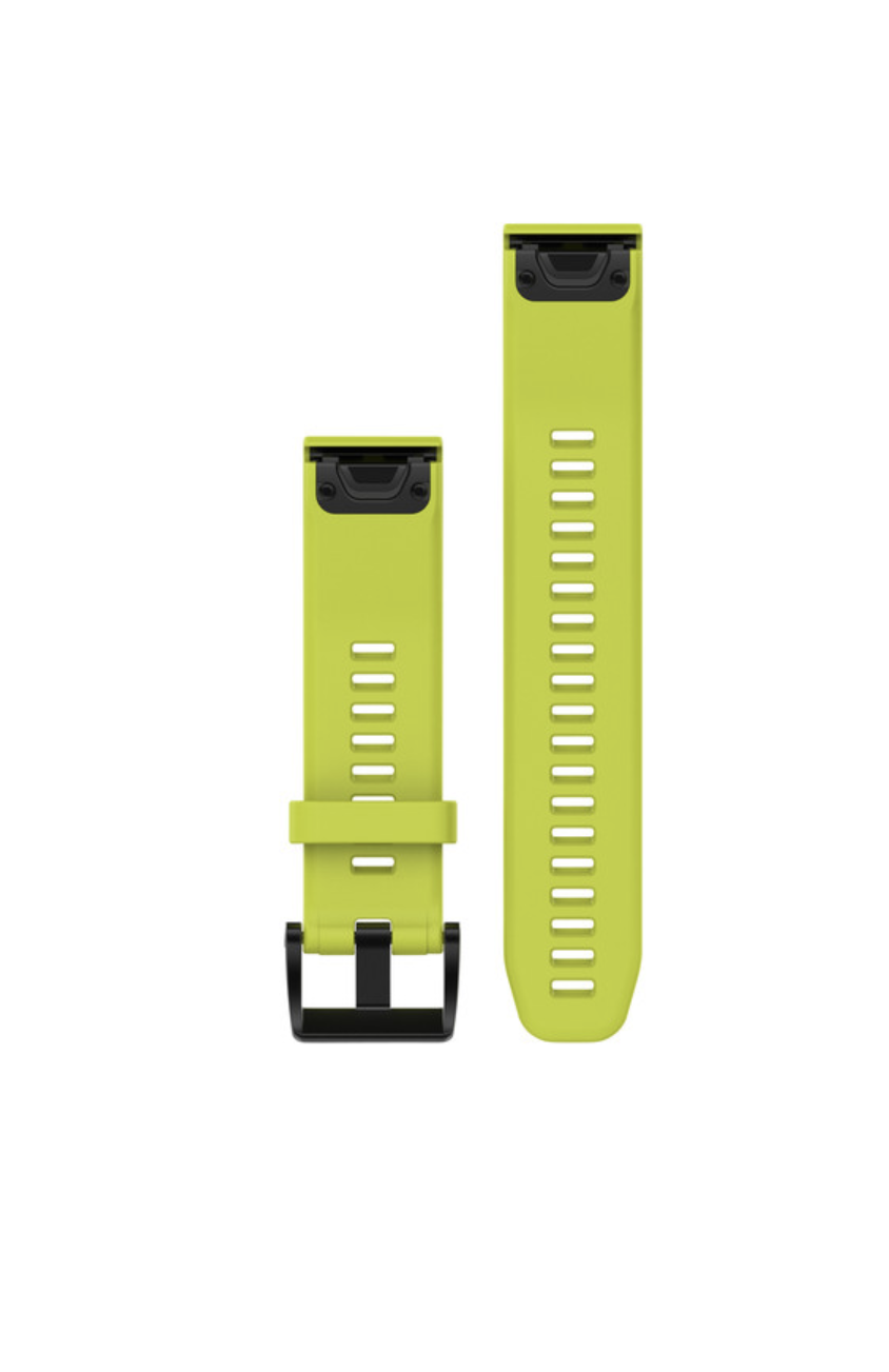 QuickFit band 22 mm Amp yellow silicone — фото 2