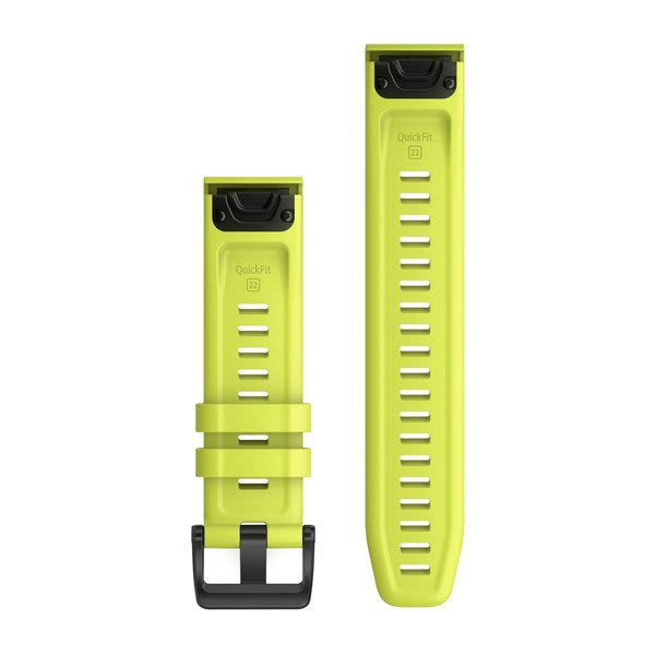 QuickFit Band 22mm Amp Yellow Silicone — фото 2