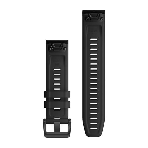 QuickFit Band 22mm Black Silicone — фото 2