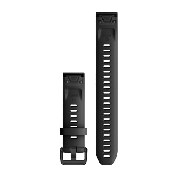 QuickFit Band 20mm Black Silicone Large — фото 2