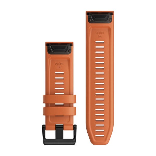 QuickFit Band 26mm Ember Orange Silicone — фото 2