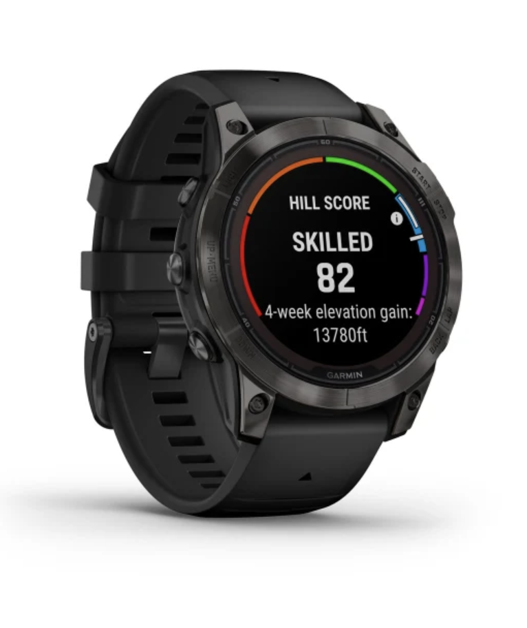 Fenix 7 Pro - Sapphire Solar Edition Carbon Gray DLC Titanium with Black Band — фото 3