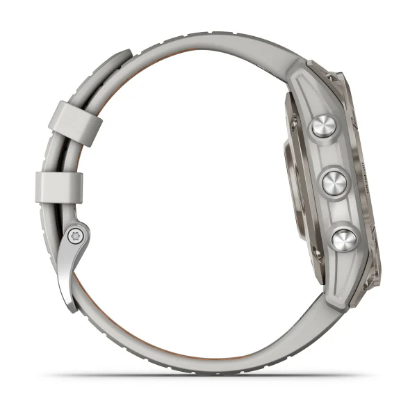 Fenix 7 Pro – Sapphire Solar Edition Titanium with Fog Gray/Ember Orange Band — фото 6