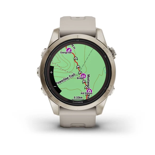 Fenix 7S Pro – Sapphire Solar Edition Soft Gold with Light Sand Band — фото 4