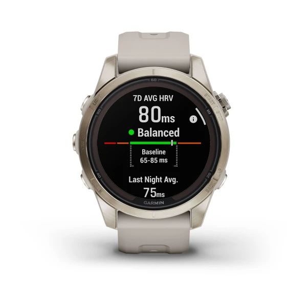 Fenix 7S Pro – Sapphire Solar Edition Soft Gold with Light Sand Band — фото 5