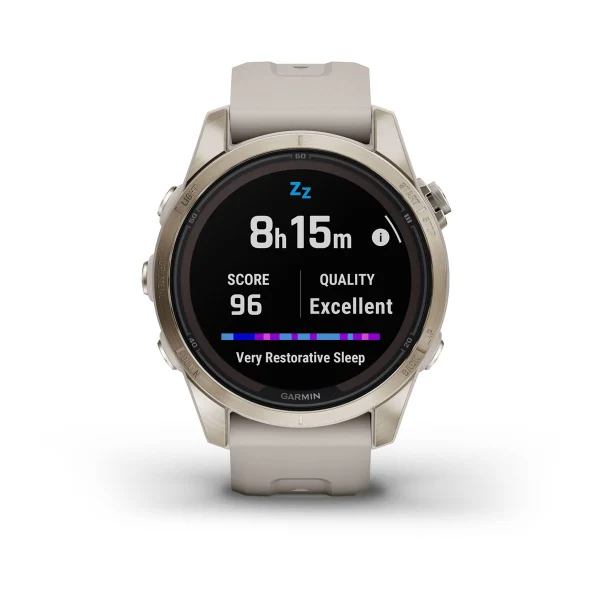 Fenix 7S Pro – Sapphire Solar Edition Soft Gold with Light Sand Band — фото 8
