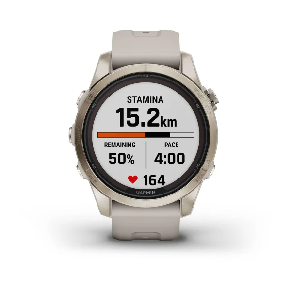 Fenix 7S Pro – Sapphire Solar Edition Soft Gold with Light Sand Band — фото 9