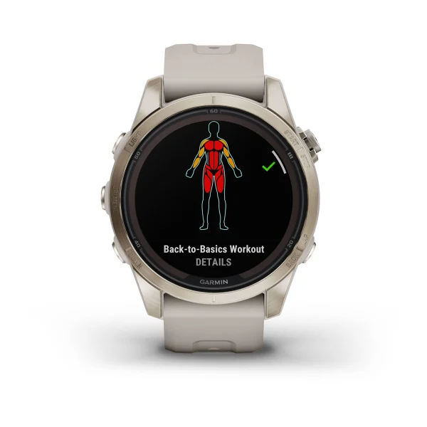 Fenix 7S Pro – Sapphire Solar Edition Soft Gold with Light Sand Band — фото 10