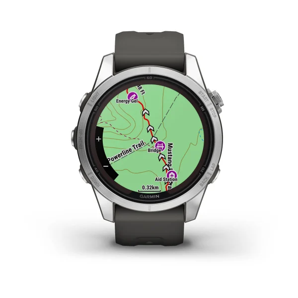 Fenix 7S Pro – Solar Edition Silver with Graphite Band — фото 4