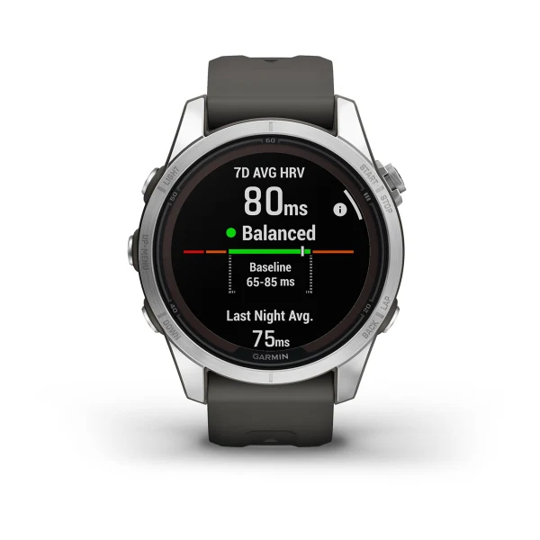Fenix 7S Pro – Solar Edition Silver with Graphite Band — фото 5