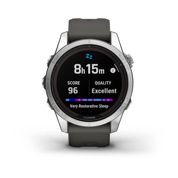Fenix 7S Pro – Solar Edition Silver with Graphite Band — фото 8