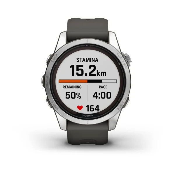 Fenix 7S Pro – Solar Edition Silver with Graphite Band — фото 9