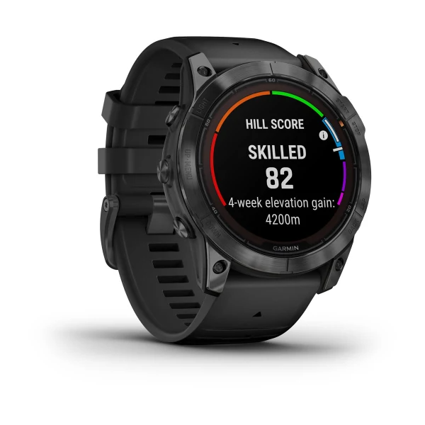Fenix 7X Pro – Solar Edition Slate Gray with Black Band — фото 3