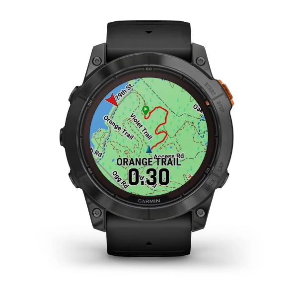Fenix 7X Pro – Solar Edition Slate Gray with Black Band — фото 7