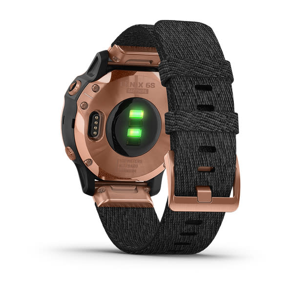 Fenix 6S Sapphire Black Rose Gold with Nylon Band — фото 9