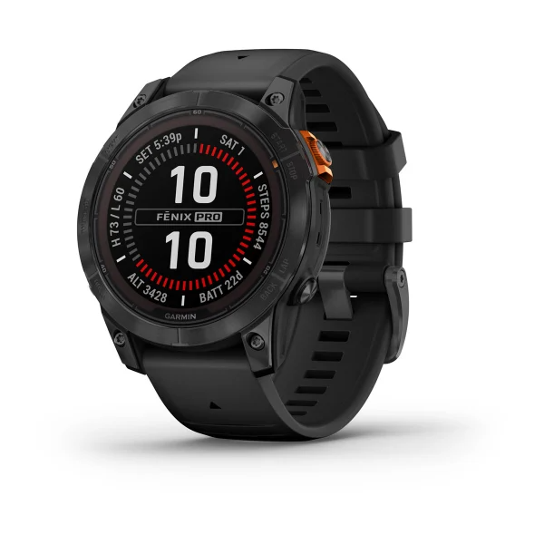 Fenix 7 Pro – Solar Edition Slate Gray with Black Band