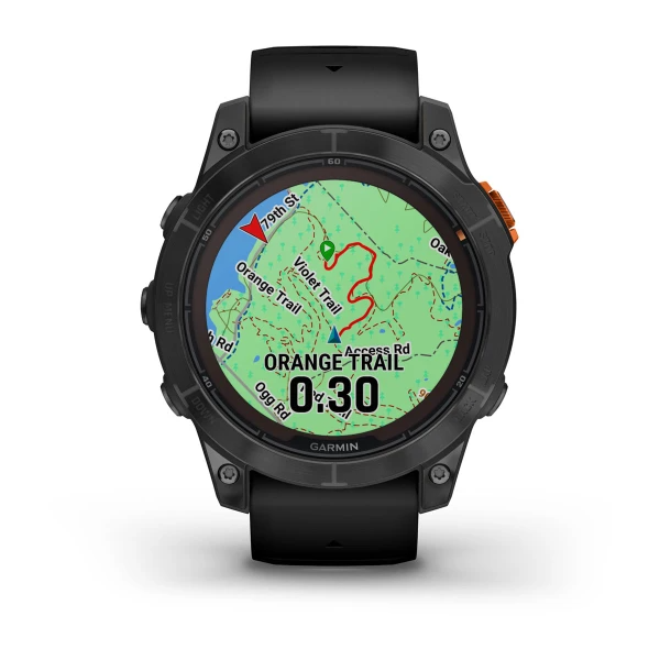 Fenix 7 Pro – Solar Edition Slate Gray with Black Band — фото 7