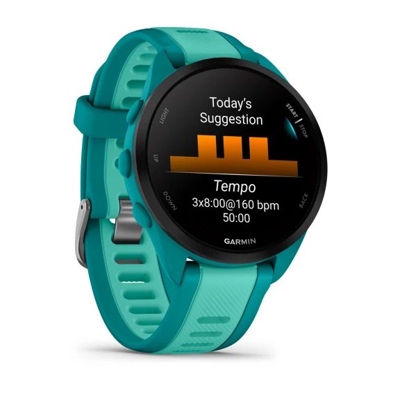Forerunner 165 Music Turquoise/Aqua — фото 3