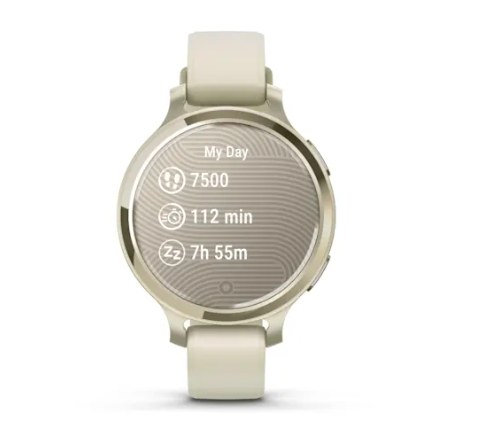 Lily 2 Active Lunar Gold with Bone Silicone Band — фото 7
